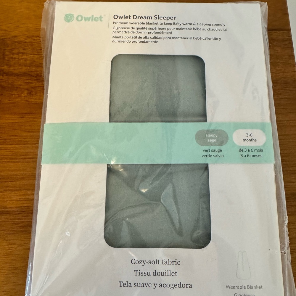 Owlet Sage Dream Sleeper NWT